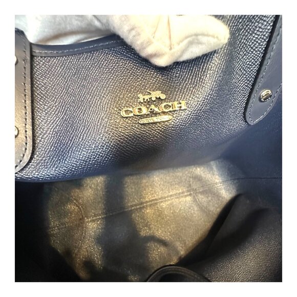 Coach Reversible City Tote with Geo Chevron print - Picture 5 of 6